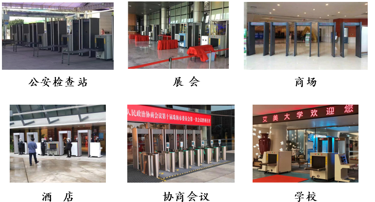 金屬測(cè)溫安檢門(mén)803JT場(chǎng)所